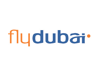 Fly Dubai Logo branding design graphic design illustration logo ui ux vector