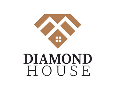 Diamond House Logo branding design graphic design illustration logo ui ux vector