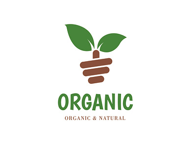 Organic Logo branding design graphic design illustration logo ui ux vector