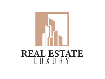 Luxury Real Estate Logo branding design graphic design illustration logo ui ux vector