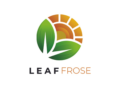 Leaf Frose Logo branding design graphic design illustration logo ui ux vector