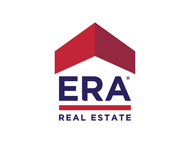 ERA Real Estate Logo branding design graphic design illustration logo ui ux vector
