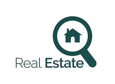 Home Search Real Estate Logo branding design graphic design illustration logo ui ux vector