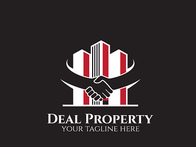 Deal Property Logo branding design graphic design illustration logo ui ux vector