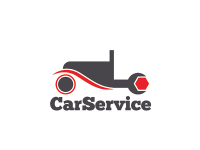 Car Service Logo branding design graphic design illustration logo ui ux vector