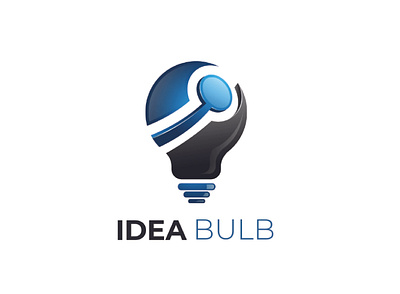 Idea Bulb Logo branding design graphic design illustration logo ui ux vector