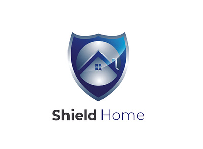 Shield Home Logo branding design graphic design illustration logo ui ux vector