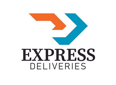 Express Deliveries Logo branding design graphic design illustration logo ui ux vector