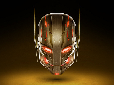 Ultron materialized icon robot