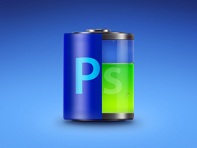 Battery of PS glass
