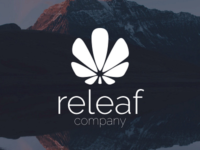 Releaf Logo Design branding design icon logo minimal