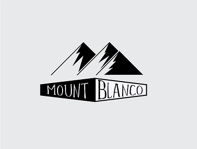 Daily Logo Challenge Day 8 - Ski Mountain branding design graphic design logo typography