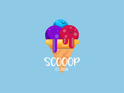 Daily Logo Challenge Day 27 - Ice Cream