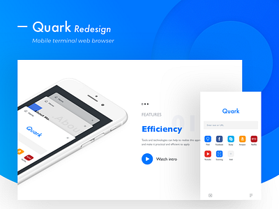 Everything about quark app blog clean colors grid minimalism，browser type typography