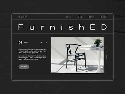 FurnishED ｜Website