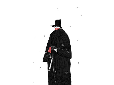 Raskolnikov book crimeandpunishment drawing editorial illustration raskolnikov sabitfikir