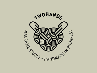 Twohands decoration fiber hand handcraft handmade hanger home knot macrame yarn