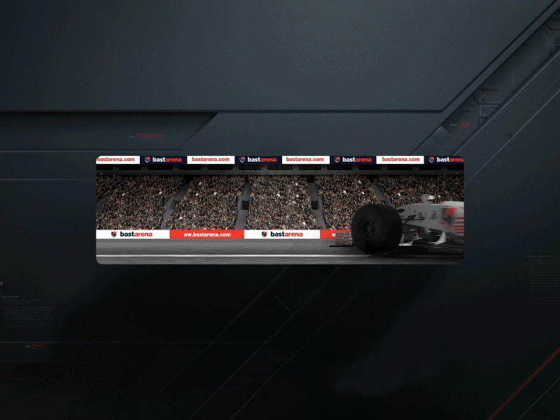 F1 Banner animation 3d after animation art banner branding design effects f1 modeling texture web