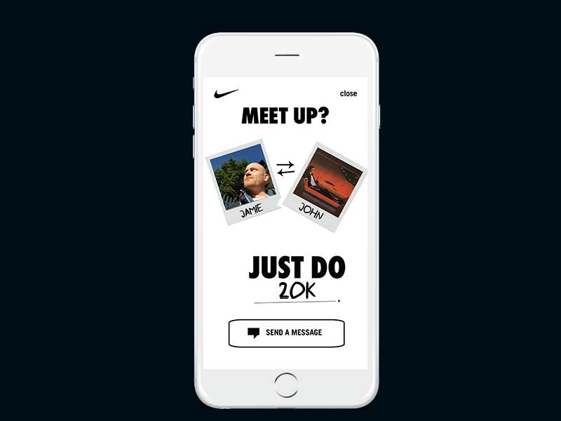 Nike Community App Project design ios nike ui ux