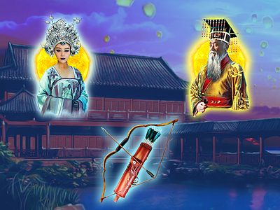 Lady of the Moon Icons 2 arrow china chinese emperor empress festival game god king moon queen