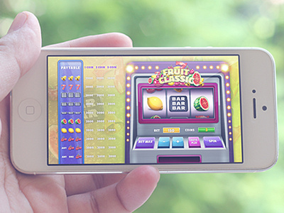 Fruit Classic - Video Slot Game animated game icons iphone machine mobile slot vector video