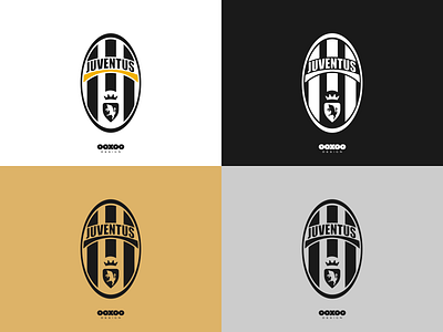 Juventus Logo Redesigned ⚪⚫ branding calcio design football graphic design illustration italy juve juventus logo vector