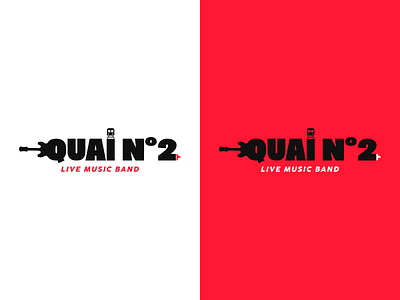 Work for Quai n°2, a french music band