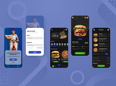 Fast food delivery app