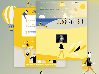 Suicide Prevention Campaign Landing Page agency business design digital landing layout ngo page smart trend ui ux