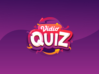 Vidio Quiz Logo branding illustration logo quiz