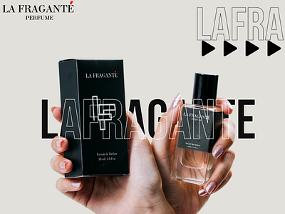 LAFRAGANTE PERFUME branding logo social media