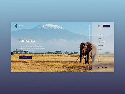 Online journal concept africa concept journal magazine online redesign sketch tanzania ui ux