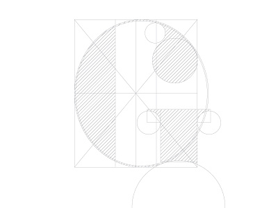 Grã architecture circle construction g grid identity logo type