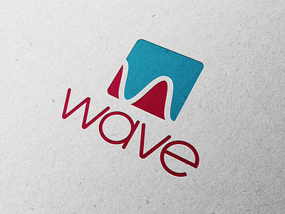 Wave branding design illustration logo wave