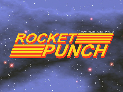 Rocket Punch Power blue nintendo parody power red rocket punch space yellow