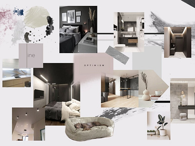 mood board, apartment apartment design graphic design