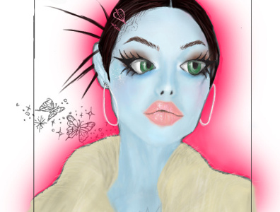 art portrait medibang art graphic design illustration medibang portraits