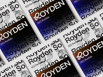 ROYDEN ━ Portfolio Front Cover