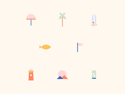 Summer icons I/II