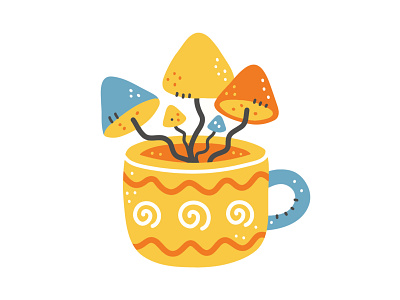 Mushroom tea