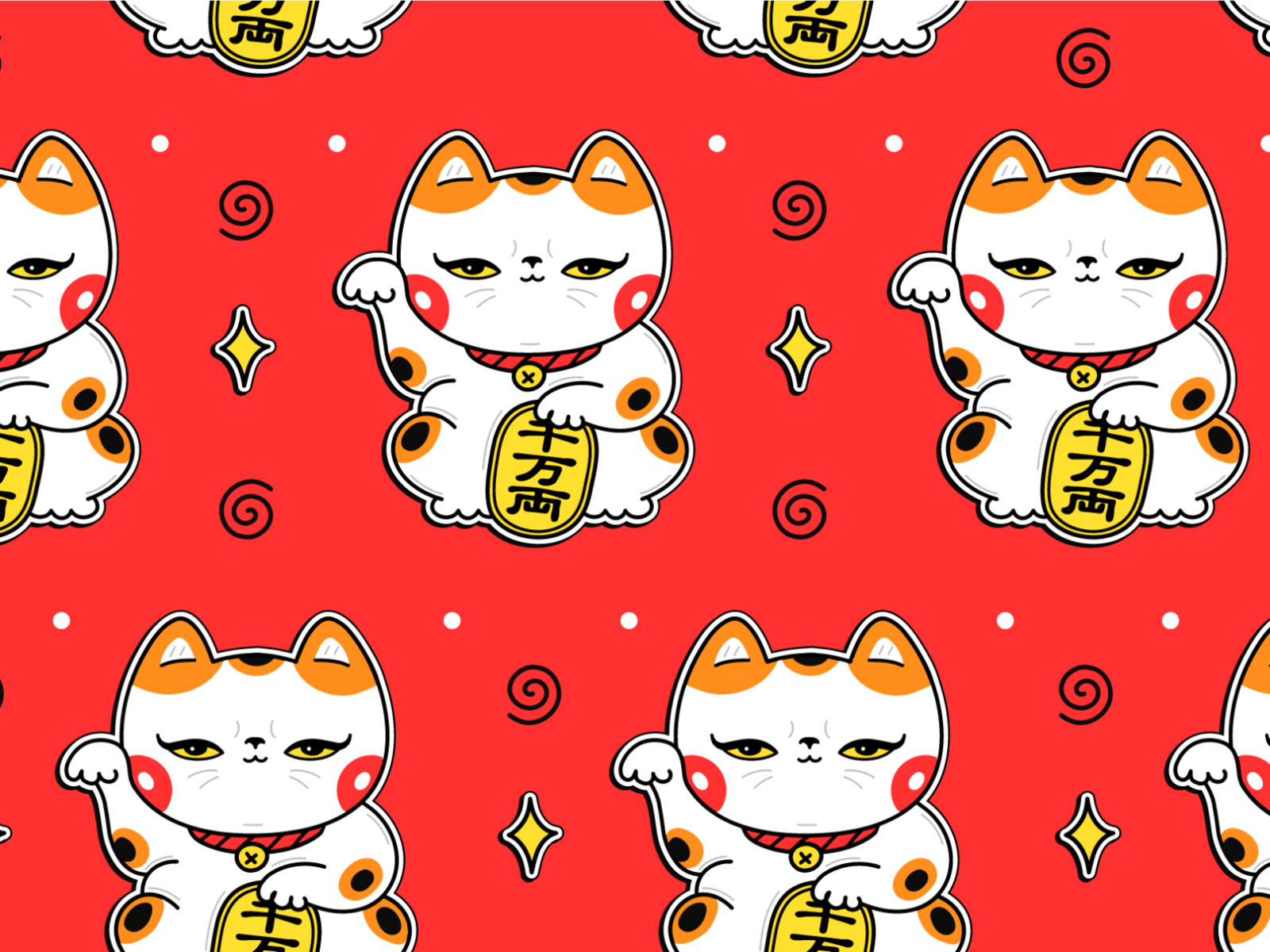 Maneki Neko Lucky Cat HD wallpaper  Pxfuel