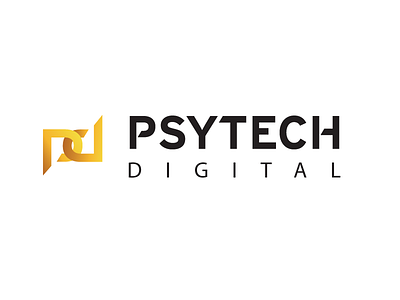 Psytech Digital Logo branding identity logo design