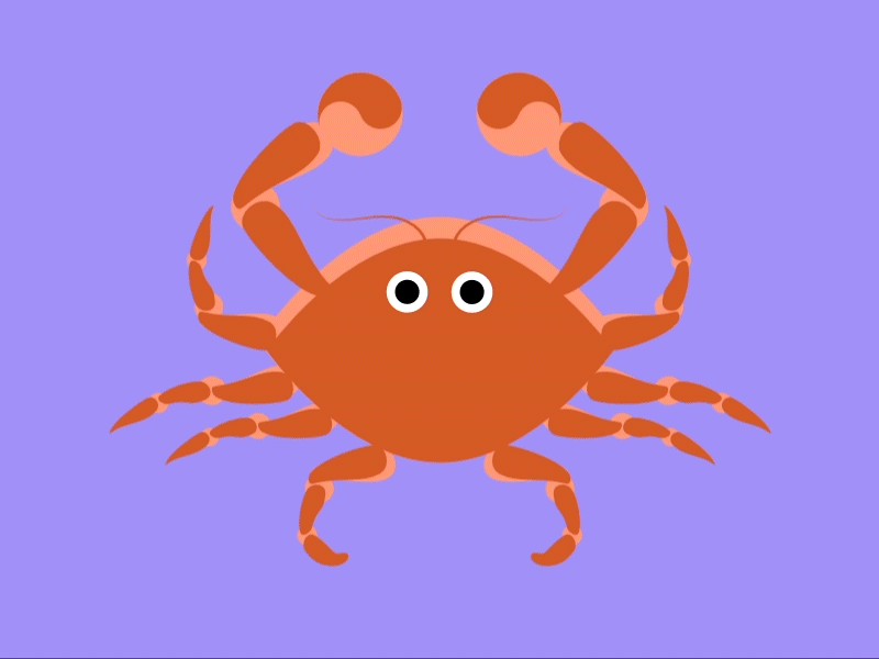 Fab crabs angry boxing crabs eyes fight illustration motion
