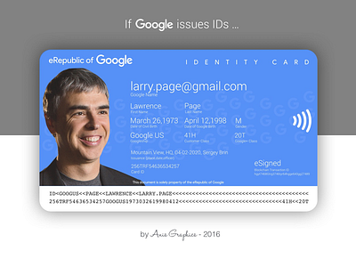 google id card