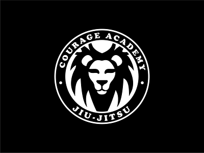 Jiu-Jitsu Lion Logo courage jiu jitsu jiu jitsu logo lion lion head lion logo self defense