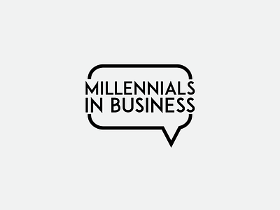 Millennials in Business Logo brand branding branding agency branding design branding designer design icon logo logodesign logodesigner logodesigns millennials networking networkinglogo