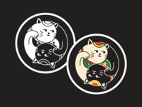 Yin & Yang Cat