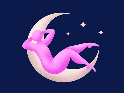 G is for ⭐️ Gazing 36 days of type g letter lettering moon relax sky star