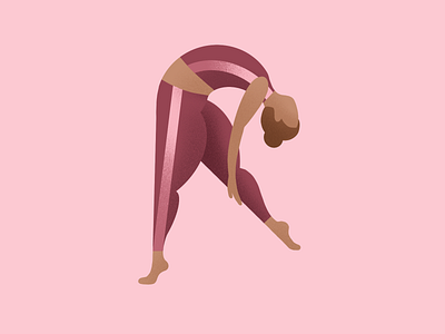 R 36 days of type athletic dance flexible girl gymnastics letter r yoga