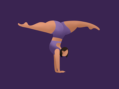T 36 days of type athletic dance flexible girl gymnastics letter t yoga